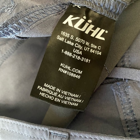 Kuhl Women’s FreeFlex roll up Cargo Pants Blue - Picture 10 of 10